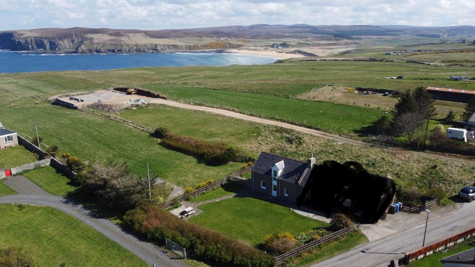 Ferienwohnung Pentland View Croft With A Sea View Melvich Exterior foto